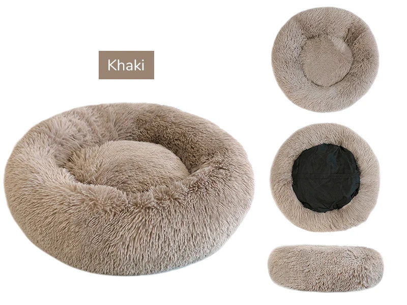 40cm Light Brown Plush Pet Mat