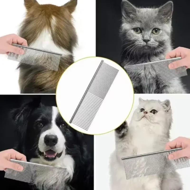 Small Stainless Steel Pet Comb
