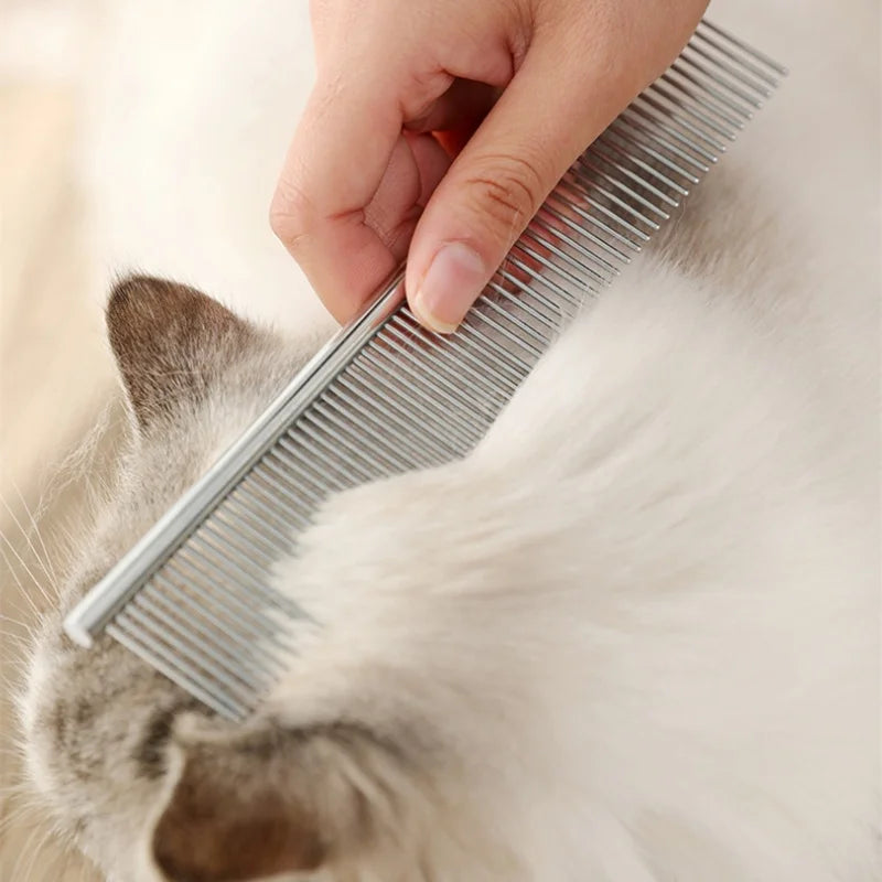 Small Stainless Steel Pet Comb